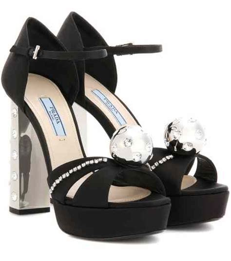 prada sandaletten schwarz|Women's Sandals .